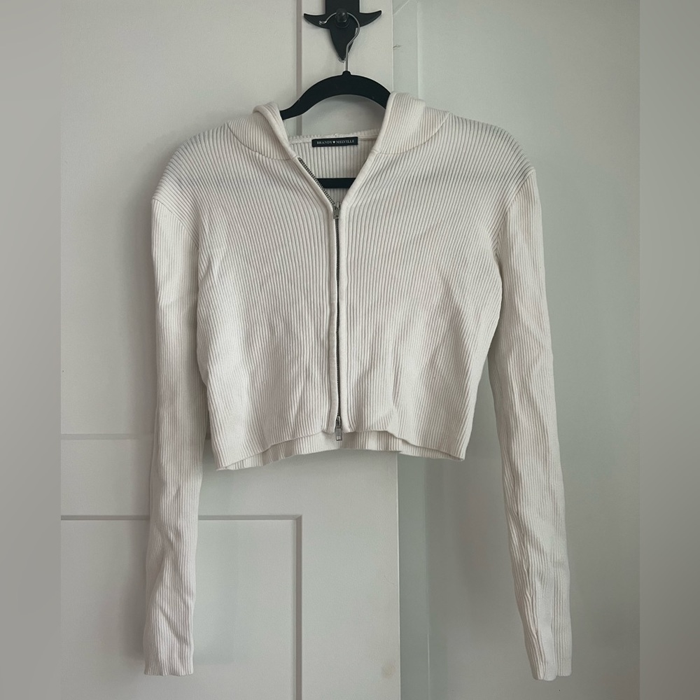 BRANDY MELVILLE CROPPED HOODIE